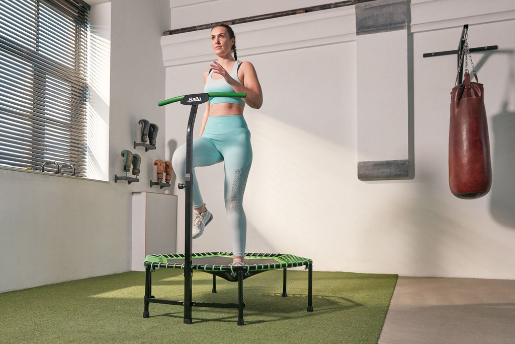 Salta - Fitness Trampoline 128 cm - Groen