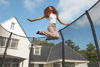 Salta First Class Trampoline met Veiligheidsnet - 251 cm - Groen