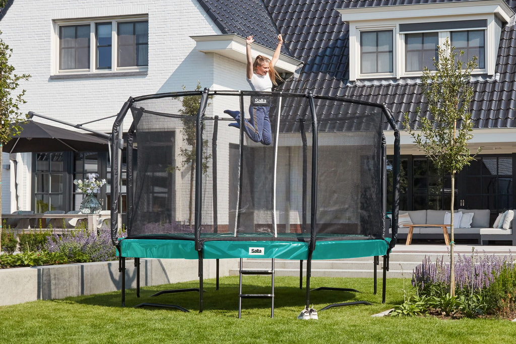 Salta First Class Trampoline met Veiligheidsnet - 366 cm - Groen