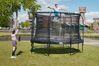 Salta Premium Edition Trampoline met Veiligheidsnet - Zwart - 396 cm