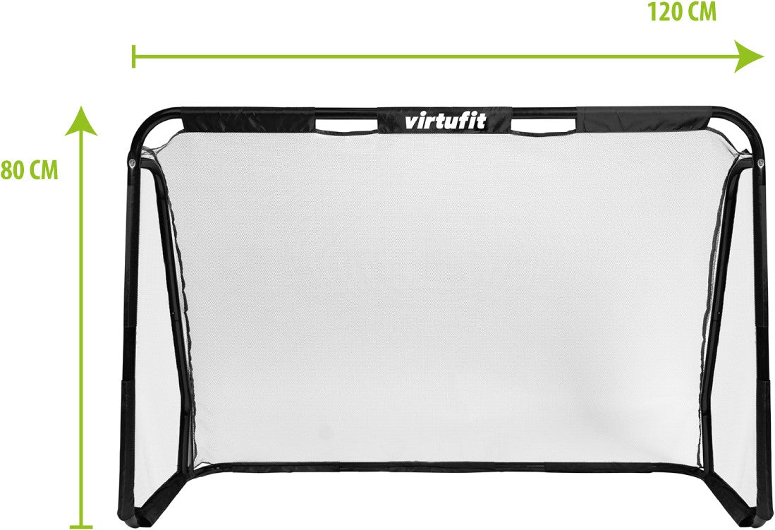 VirtuFit Voetbaldoelen Pro Set - Voetbalgoals -  2 Stuks - 120 x 80 cm