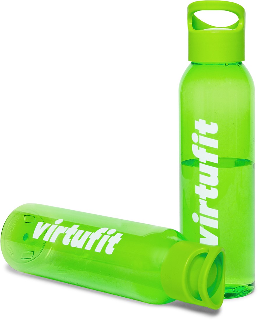 VirtuFit Set met Handdoek en Waterfles - Groen