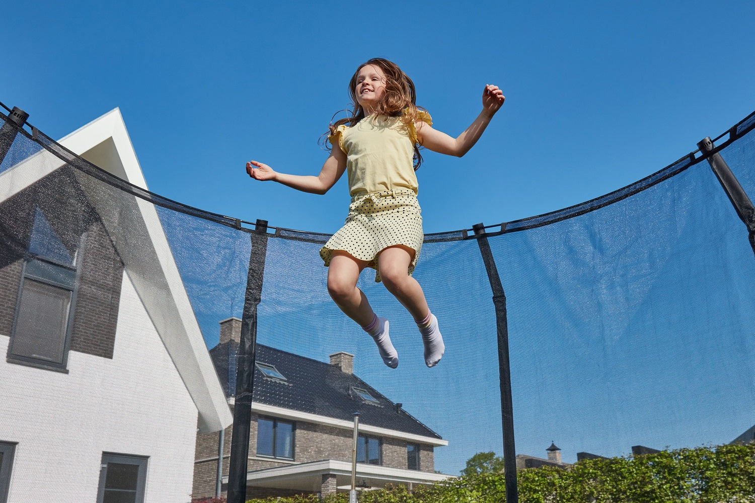 Salta Premium Ground Trampoline met Veiligheidsnet - 427 cm - Zwart