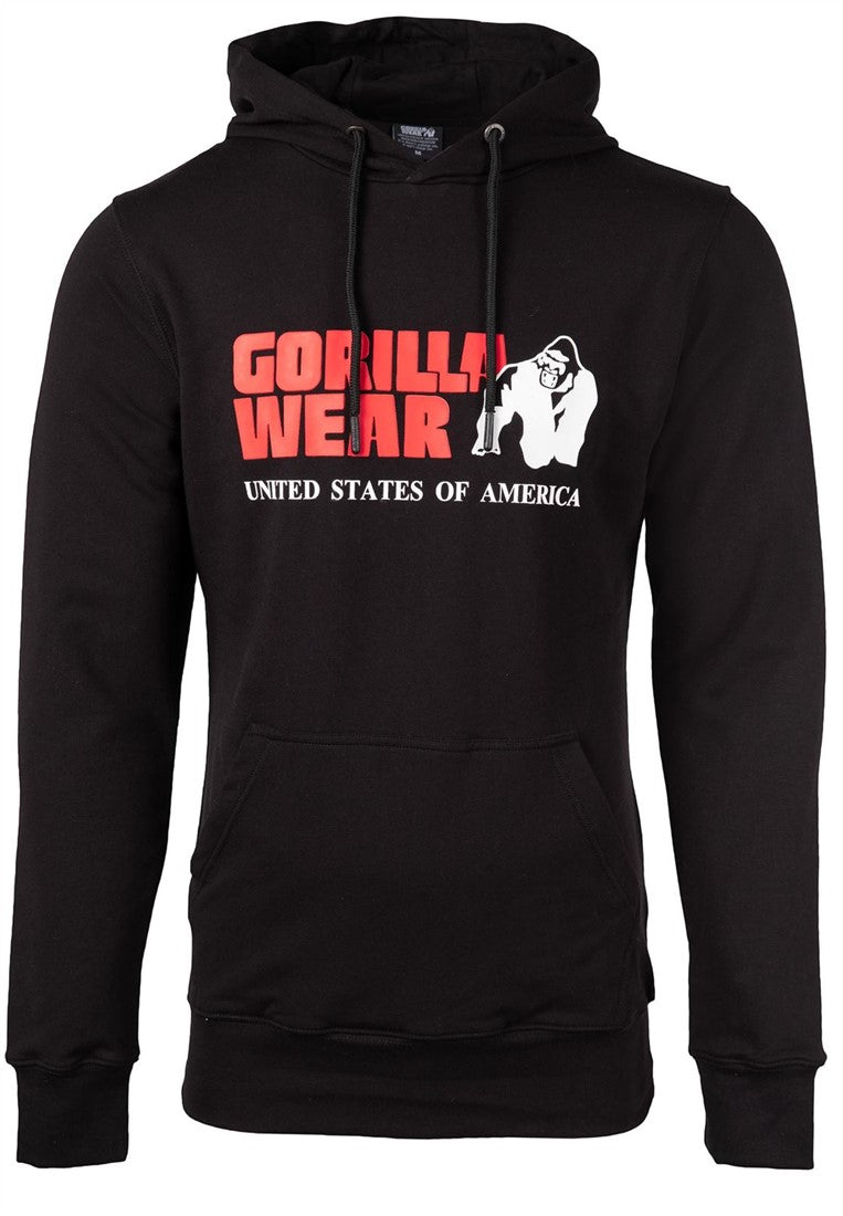 Gorilla Wear Classic Hoodie - Zwart