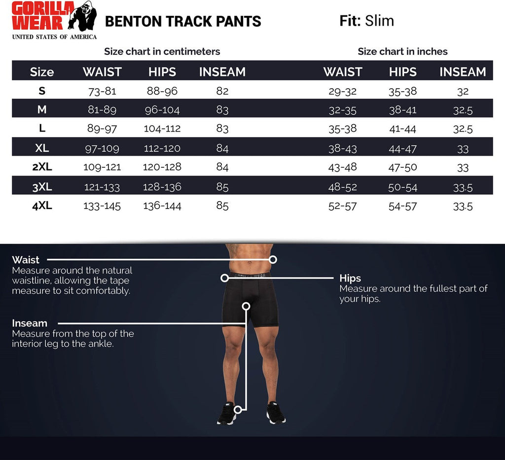 Gorilla Wear Benton Trainingsbroek - Grijs