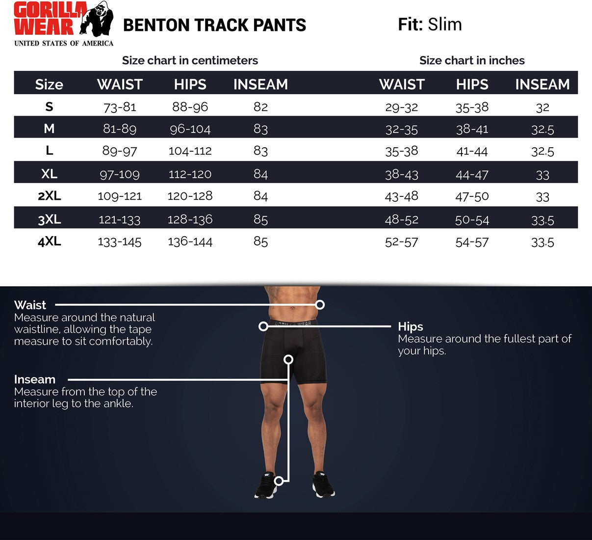 Gorilla Wear Benton Trainingsbroek - Grijs
