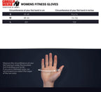 Gorilla Wear Womens Fitness Gloves - Fitness Handschoenen - Zwart/Rode Stiksels