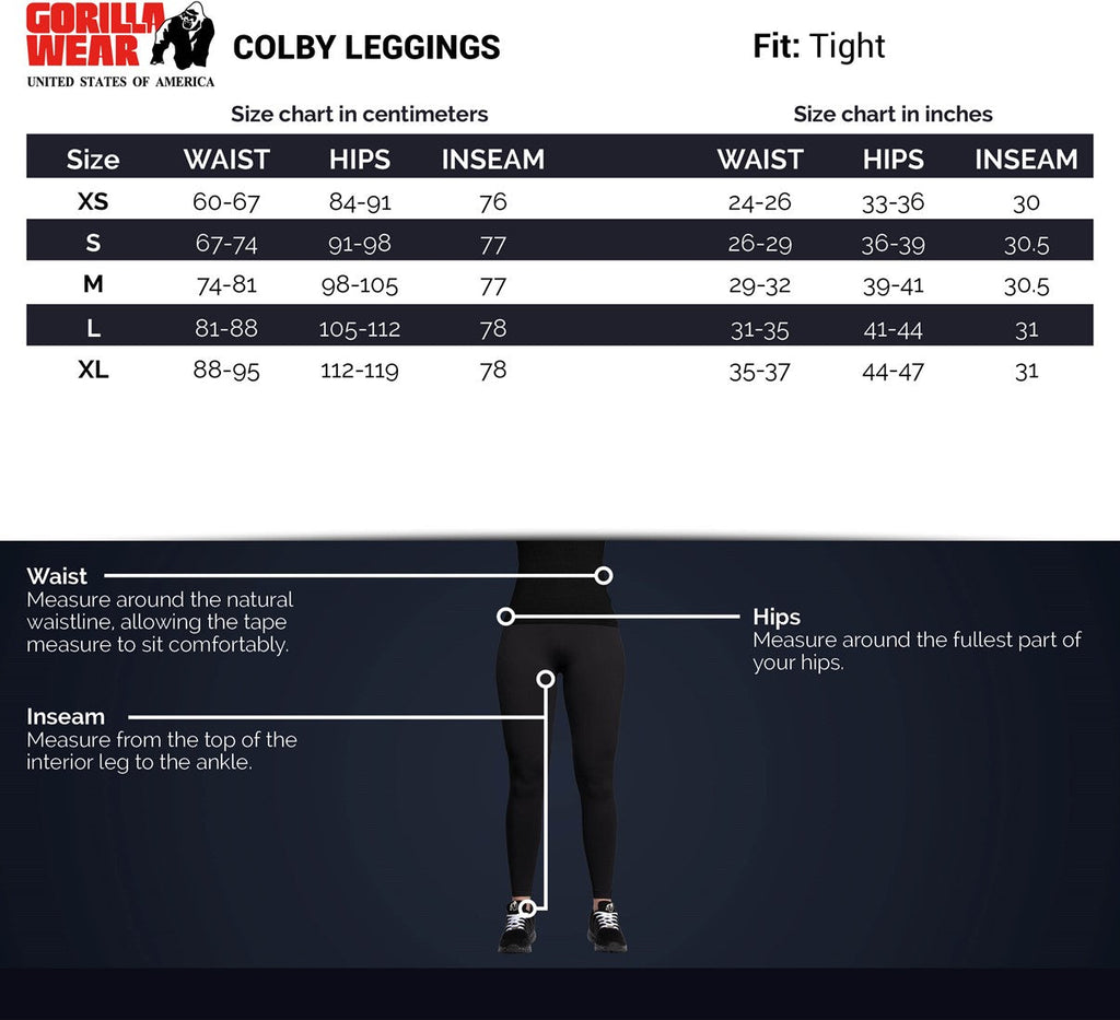 Gorilla Wear Colby Legging - Grijs