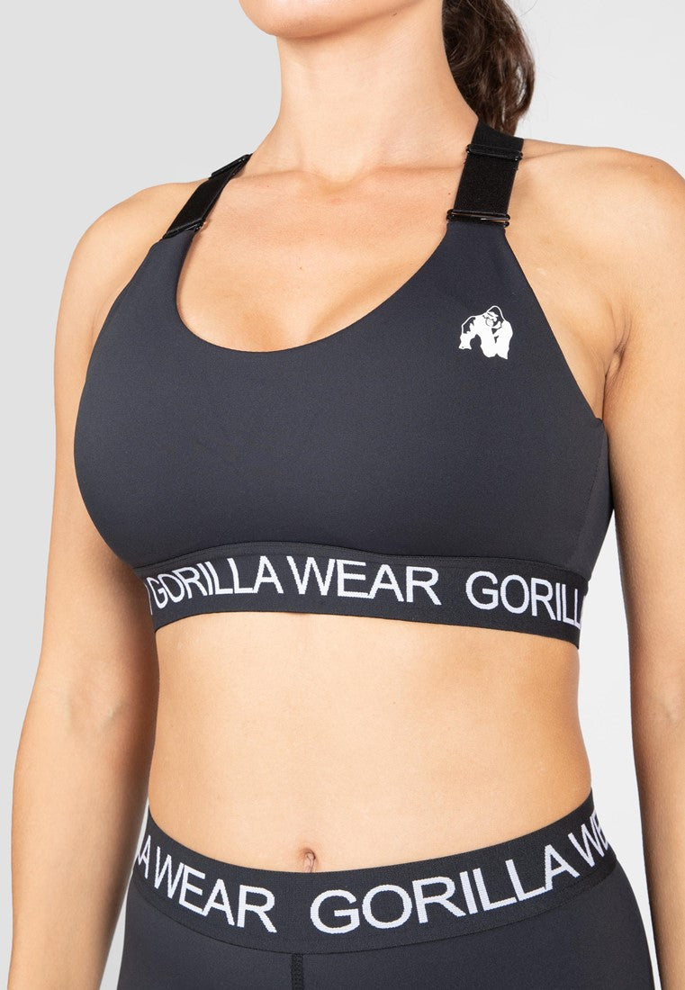 Gorilla Wear Colby Sportbeha - Zwart