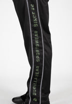 Gorilla Wear Functional Mesh Trainingsbroek - Zwart/Groen