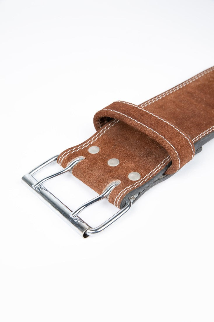 Gorilla Wear Halterriem - 4 Inch Leren Lifting Belt - Bruin
