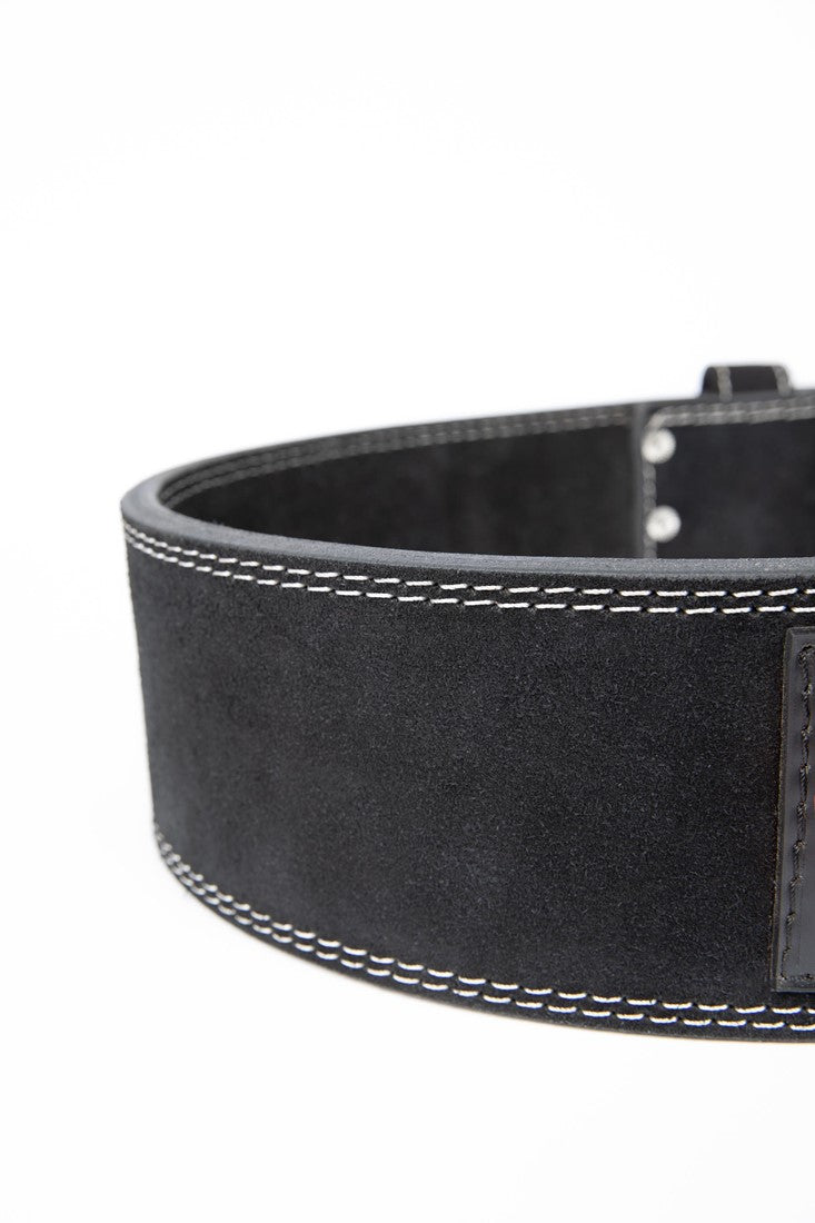 Gorilla Wear Halterriem - 4 Inch Leren Lifting Belt - Zwart
