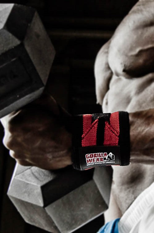 Gorilla Wear Wrist Wraps Pro - Grijs/Zwart