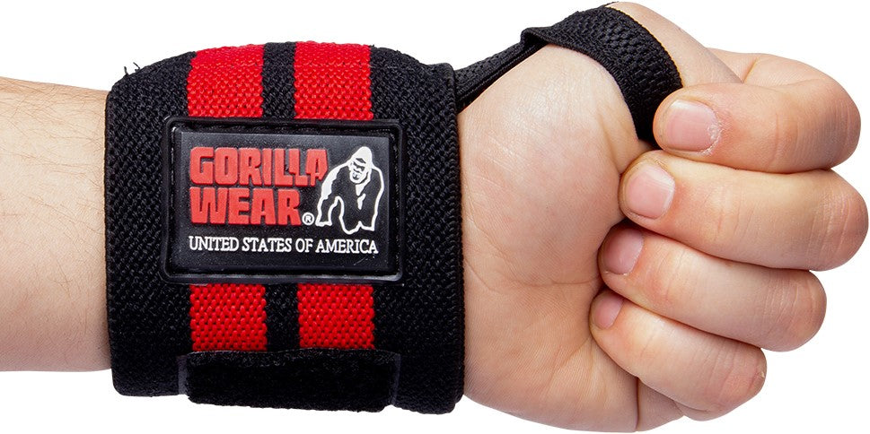 Gorilla Wear Wrist Wraps Pro - Grijs/Zwart