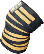 Gorilla Wear Knee Wraps - Zwart/Goud