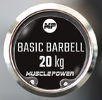 Muscle Power Olympische Halterstang - Chroom - 218 cm