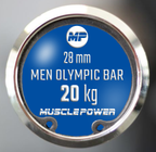 Muscle Power Olympische Halterstang 218 cm - High Performance