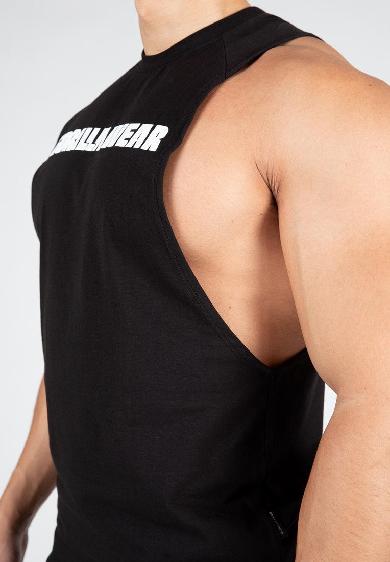 Gorilla Wear Milo Drop Armhole Tank Top - Zwart