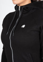 Gorilla Wear Marion Vest met Capuchon - Zwart