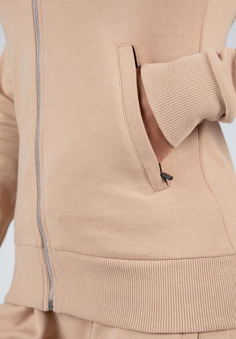 Gorilla Wear Marion Vest met Capuchon - Beige