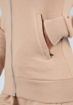 Gorilla Wear Marion Vest met Capuchon - Beige