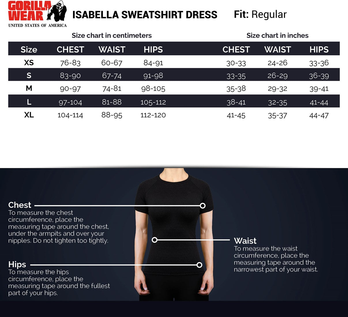 Gorilla Wear Isabella Sweatshirt Jurk - Beige