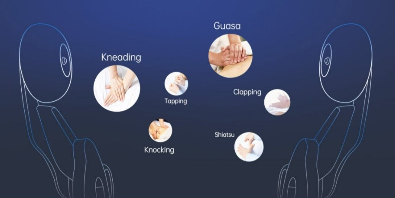 NRG Wellness Massagestoel Ultima 3D - Zwart