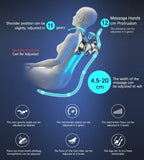 NRG Wellness Massagestoel Ultima 3D - Zwart