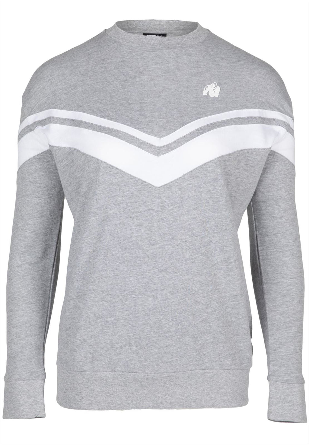 Gorilla Wear Hailey Oversized Sweater - Grijs Gemeleerd