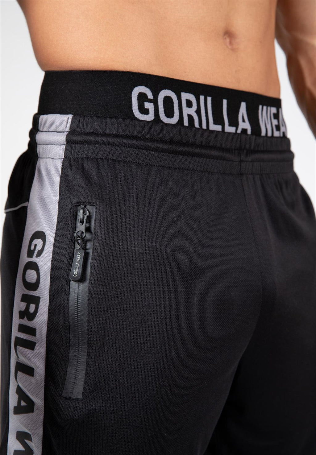Gorilla Wear Atlanta Shorts - Zwart/Grijs
