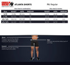 Gorilla Wear Atlanta Shorts - Zwart/Groen