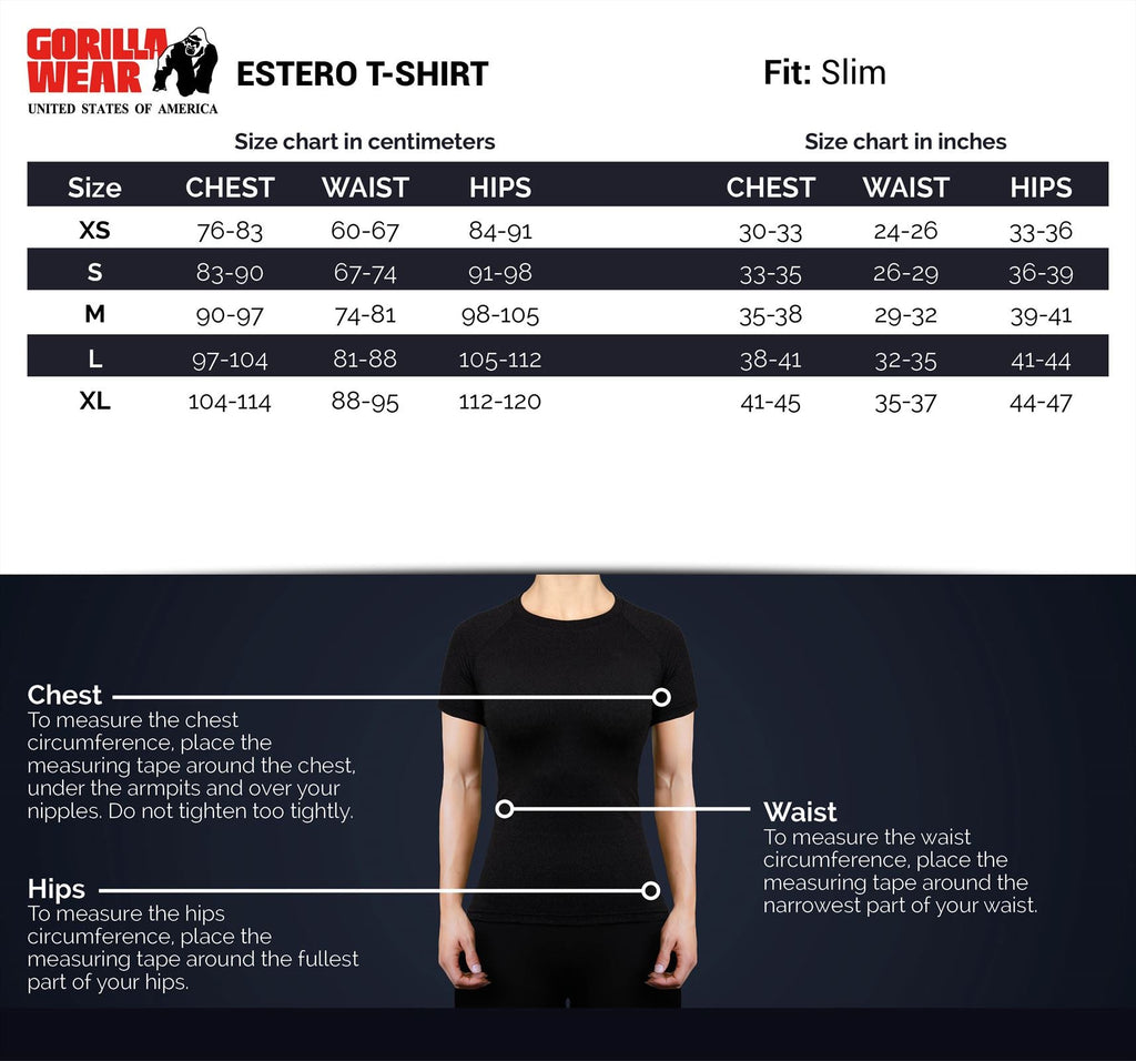 Gorilla Wear Estero T-Shirt - Grijs Gemeleerd