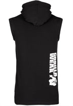 Gorilla Wear Oswego Mouwloos T-shirt met Capuchon - Zwart