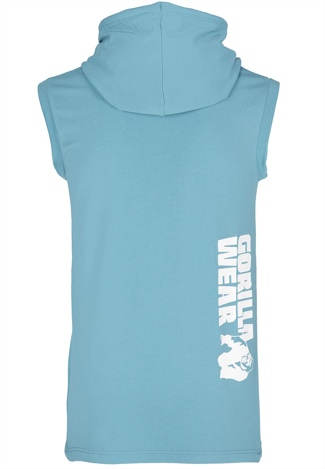 Gorilla Wear Oswego Mouwloze Hoodie - Blauw