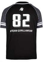 Gorilla Wear 82 Baseball Jersey - Zwart