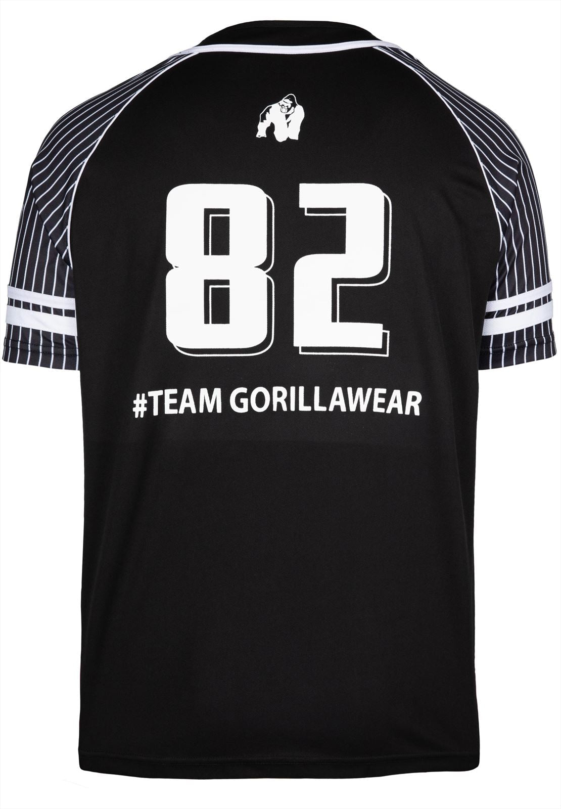 Gorilla Wear 82 Baseball Jersey - Zwart