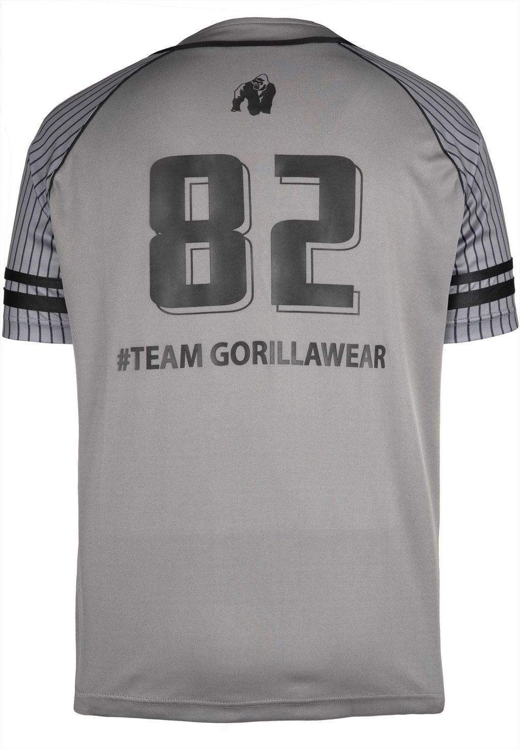 Gorilla Wear 82 Baseball Jersey - Grijs