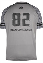 Gorilla Wear 82 Baseball Jersey - Grijs