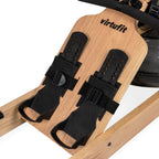 VirtuFit Elite Water Resistance Houten Roeitrainer - Hout/Oak - Showroommodel - Afbeelding 12