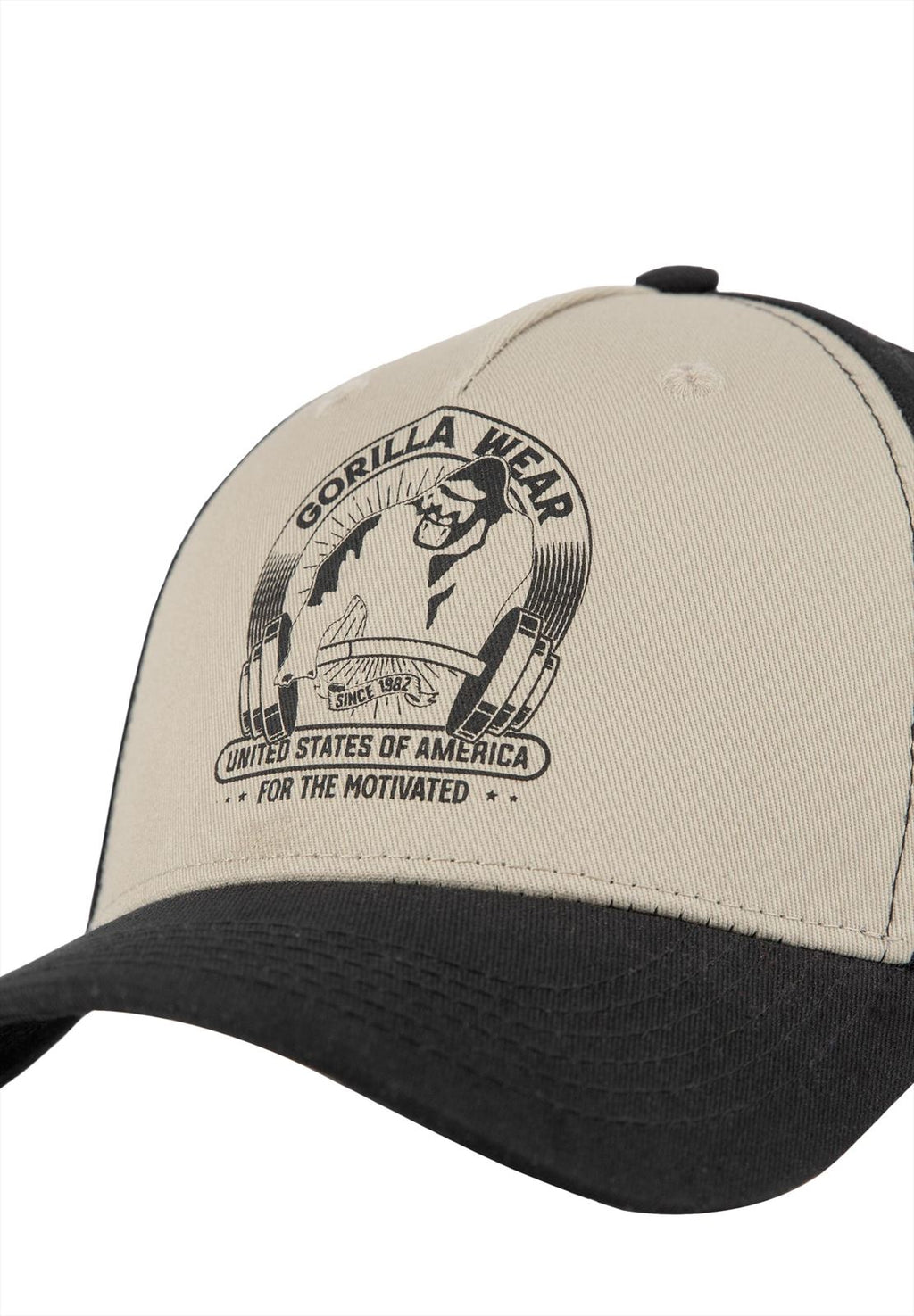 Gorilla Wear Buckley Pet - Zwart/Beige