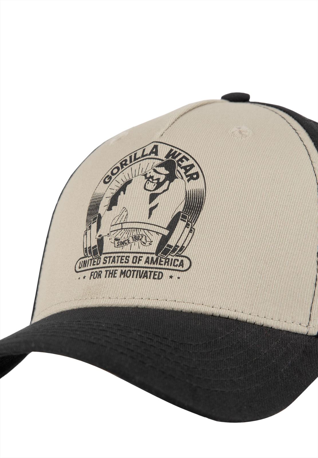 Gorilla Wear Buckley Pet - Zwart/Beige