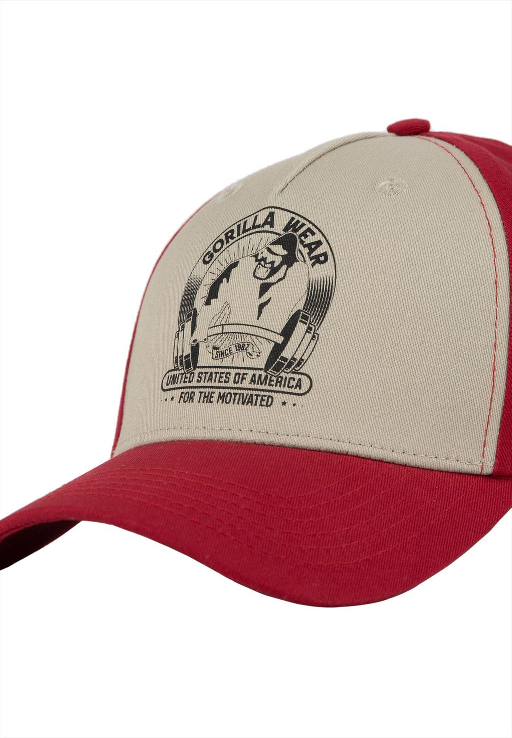 Gorilla Wear Buckley Pet - Rood/Beige