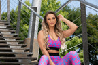 Gorilla Wear Colby Legging - Blauw/Roze