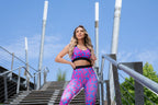 Gorilla Wear Colby Legging - Blauw/Roze