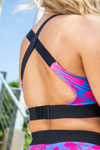 Gorilla Wear Colby Legging - Blauw/Roze