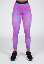 Gorilla Wear Colby Legging - Blauw/Roze
