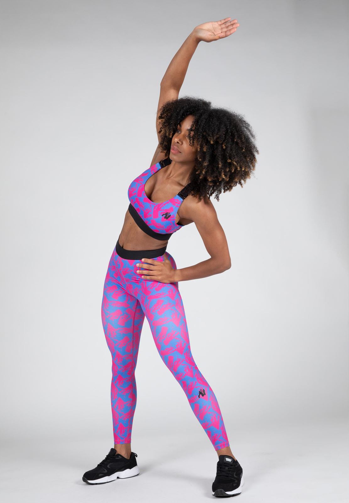 Gorilla Wear Colby Legging - Blauw/Roze