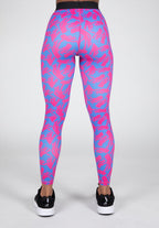 Gorilla Wear Colby Legging - Blauw/Roze