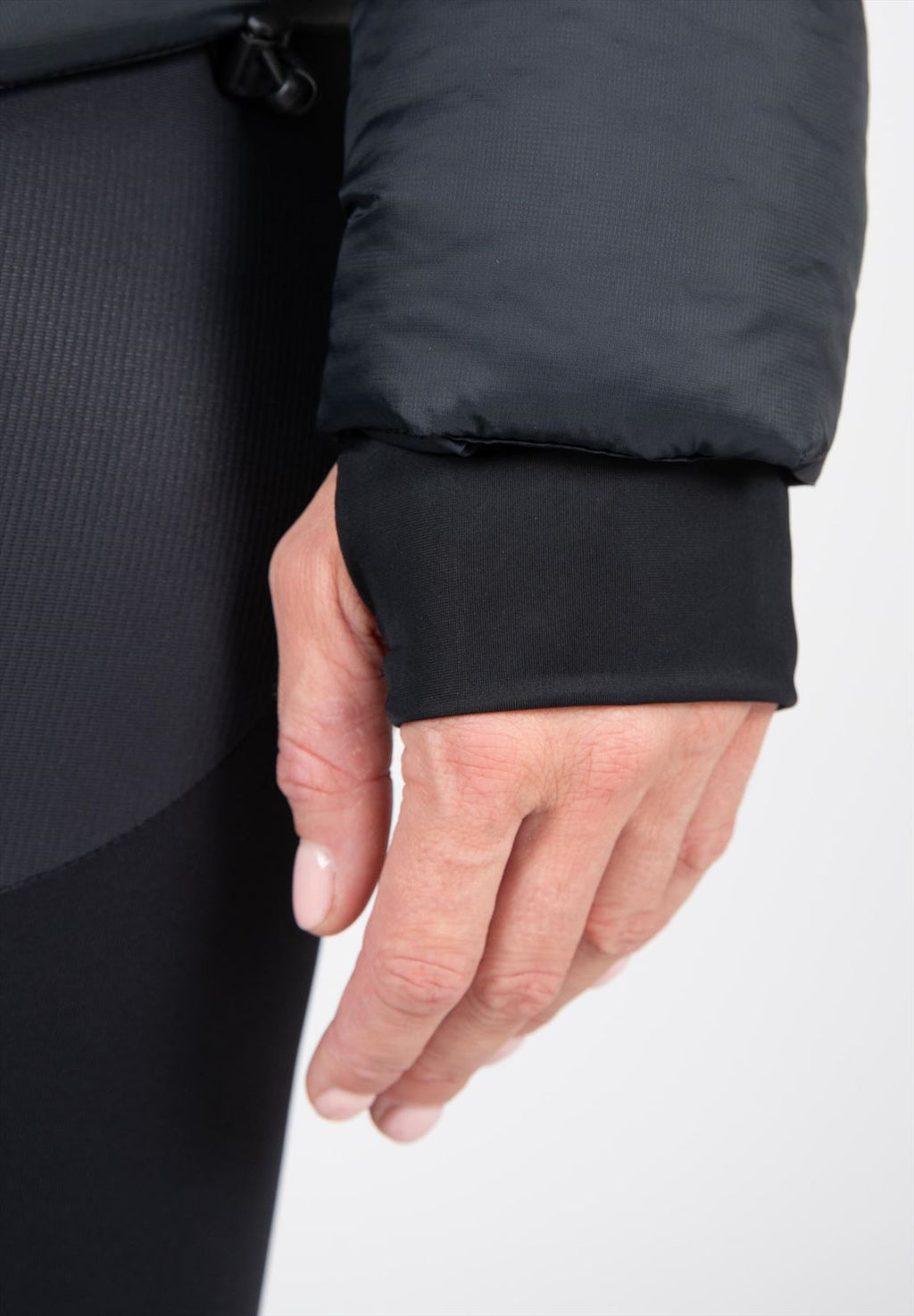 Gorilla Wear Rachel Puffer Jas - Zwart