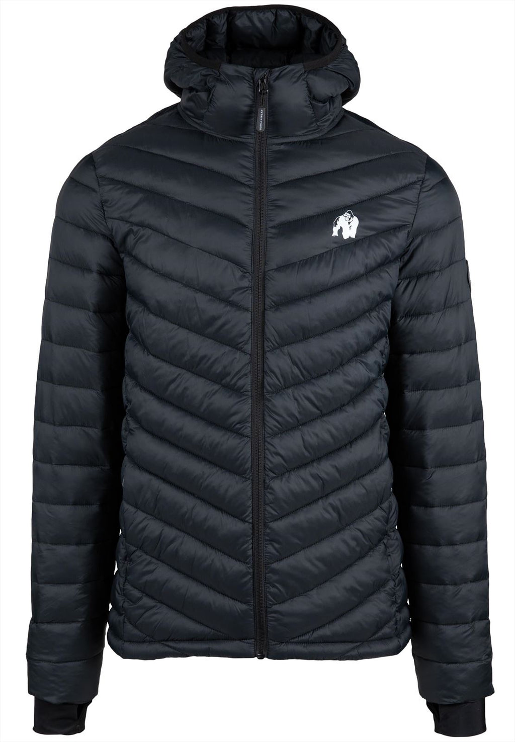 Gorilla Wear Osborn Puffer Jas - Zwart